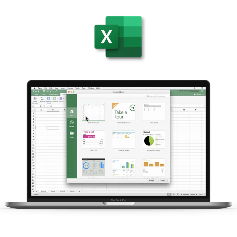 Office 2019 for Mac Home & Business - Excel