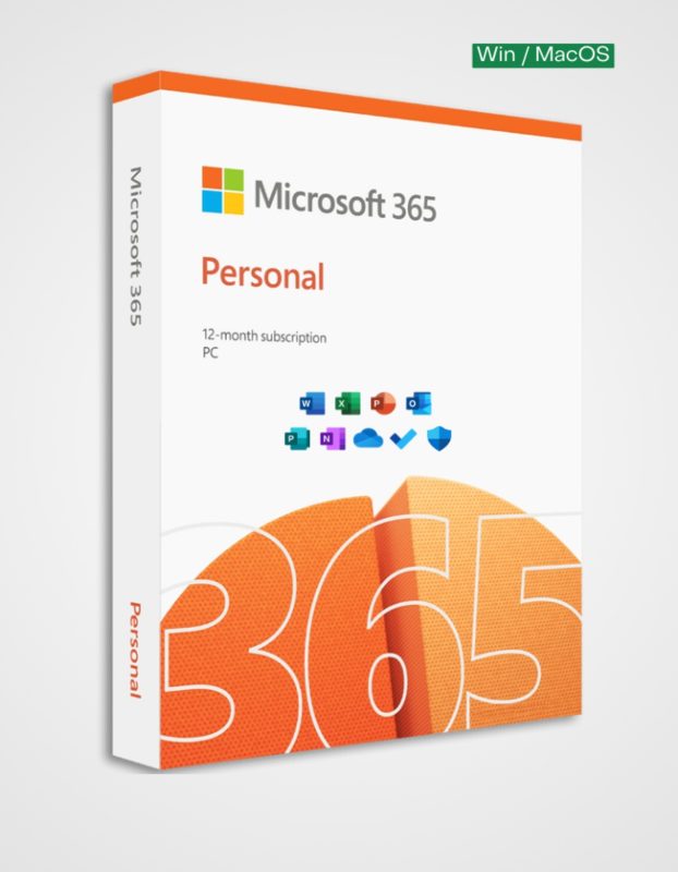 Microsoft Office 365 Personal - 1 Year Microsoft Key