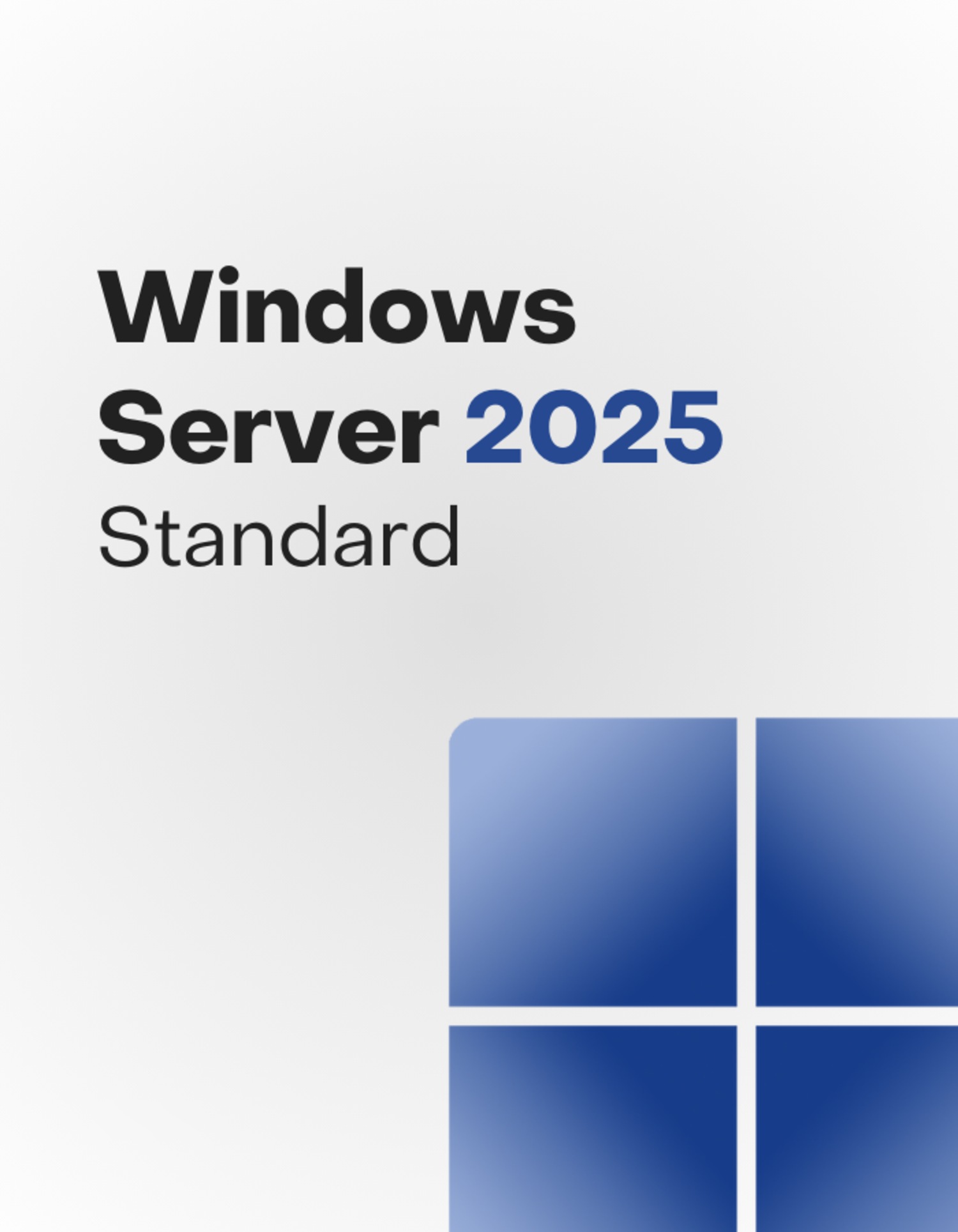 Windows Server 2025 Standard Key Windows Server 2025 Standard Key