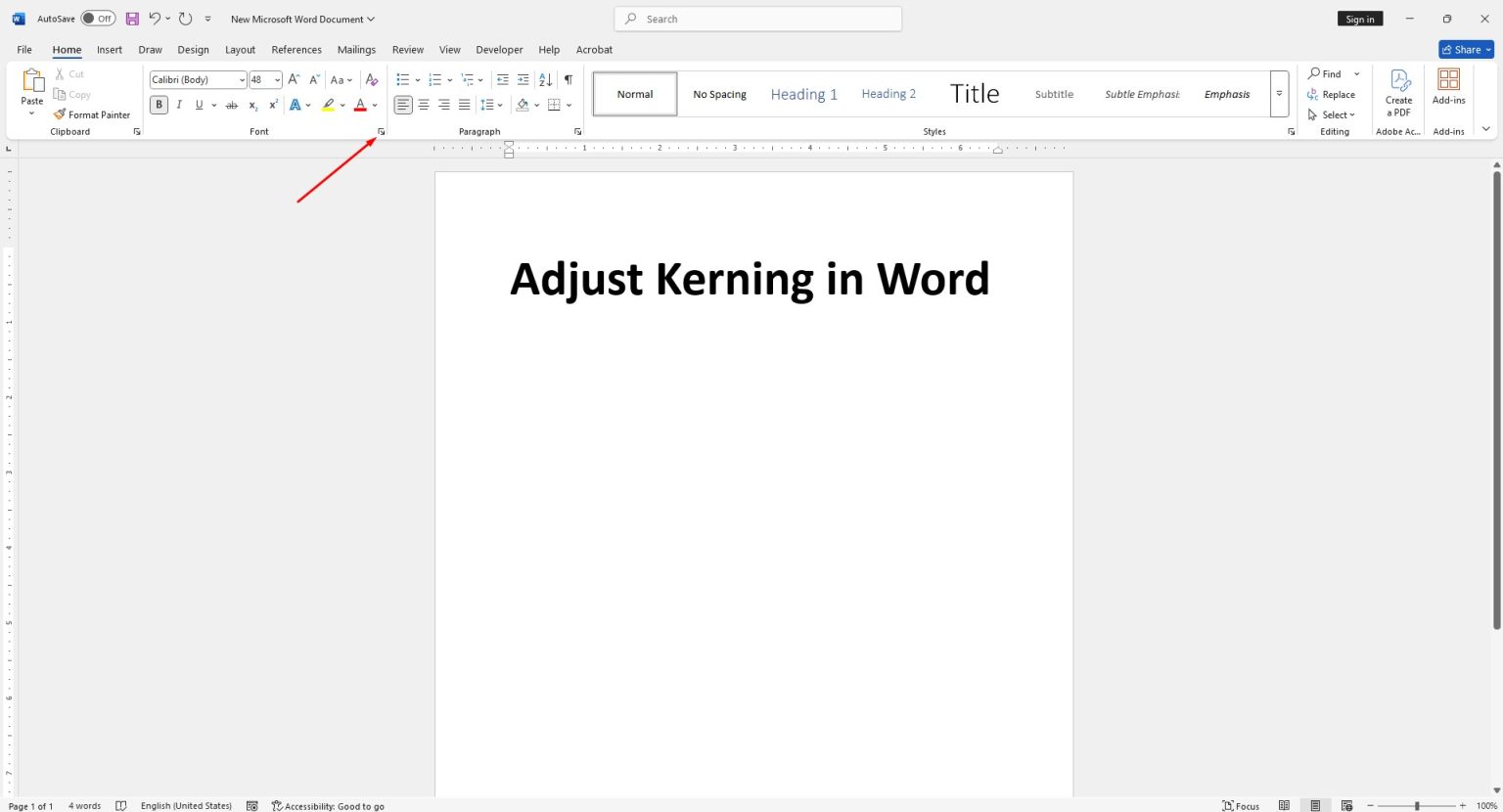 Perfect Text Spacing How to Adjust Kerning in Word