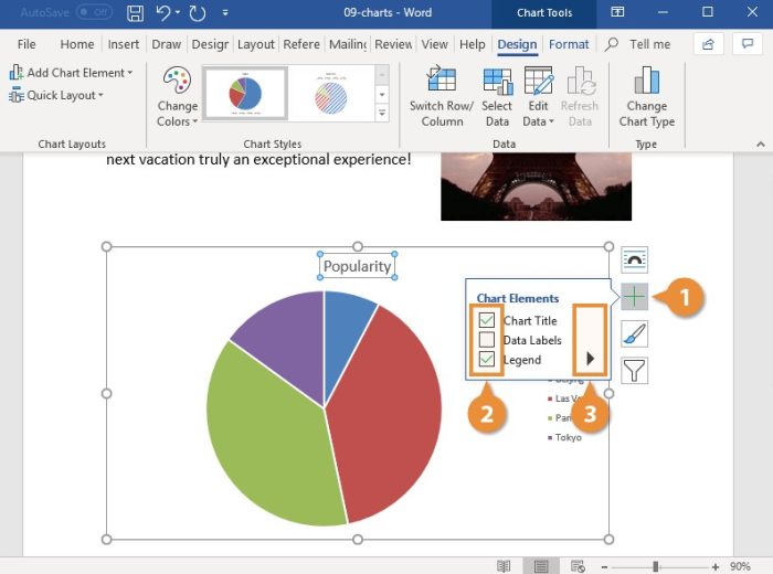 How to Add and Customize Charts in Microsoft Word – GGKEYS.COM