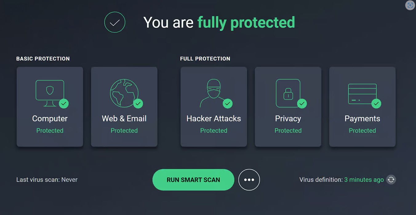 AVG FULLY PROTECTED