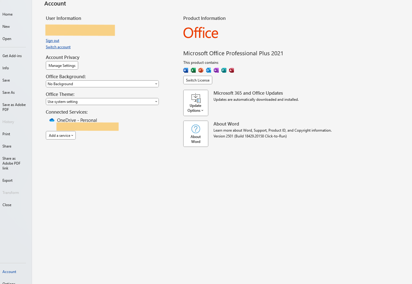 Office 2021 Professional Plus Activated